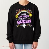 Queef Queen Embarrassing Queefed Inappropriate Queefing Women's Sweatshirt thumb 0