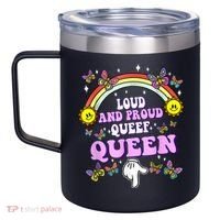 Queef Queen Embarrassing Queefed Inappropriate Queefing 12oz Stainless Steel Coffee Mug thumb 2