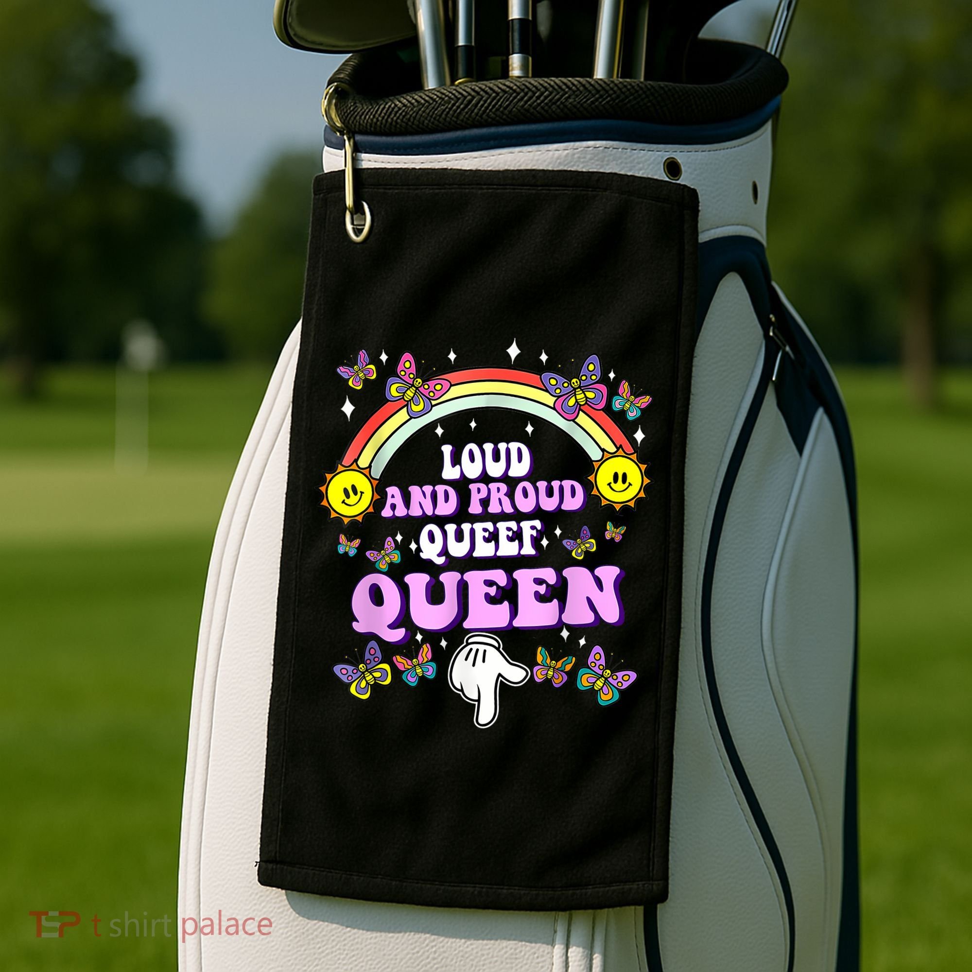 Queef Queen Embarrassing Queefed Inappropriate Queefing Golf Towel