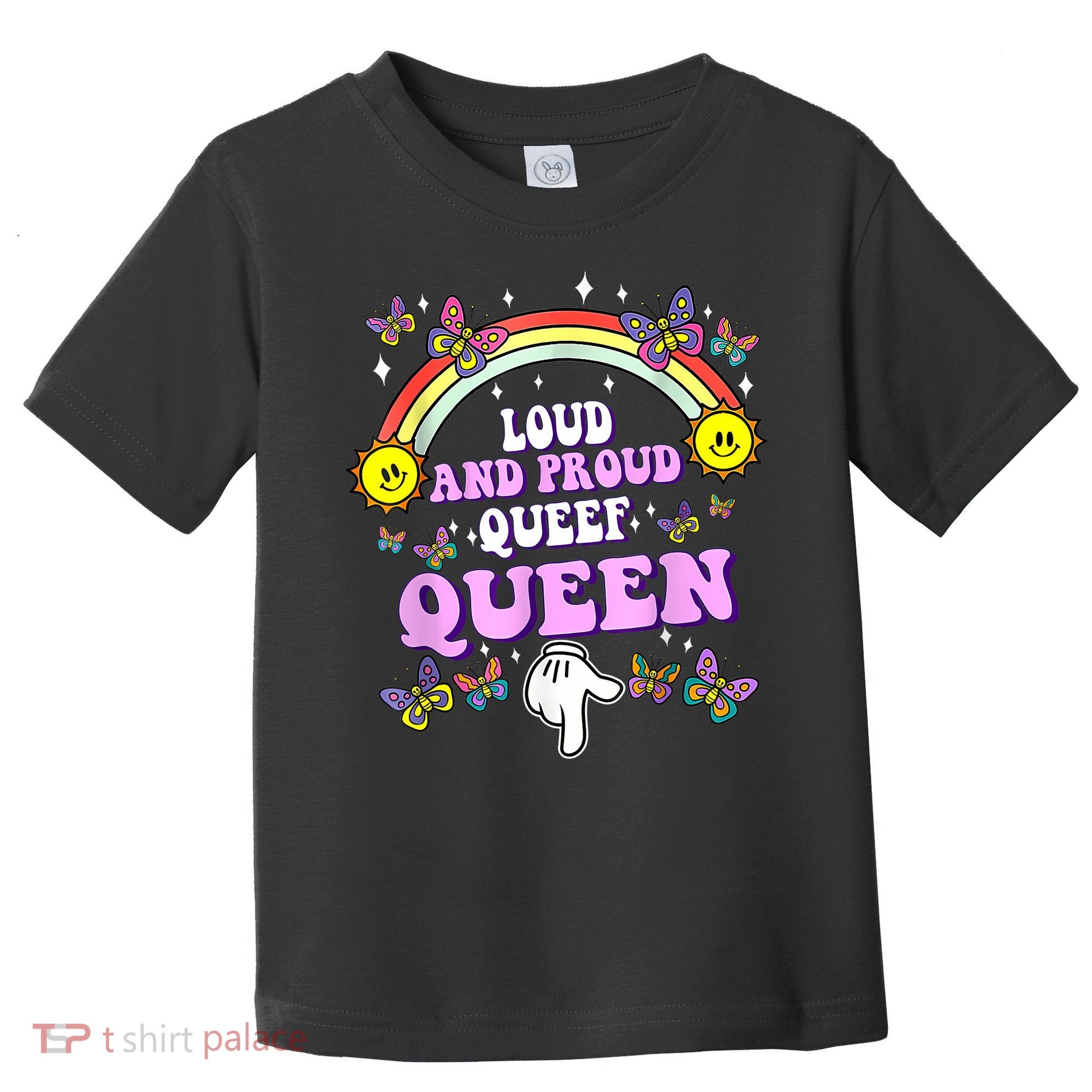 Queef Queen Embarrassing Queefed Inappropriate Queefing Toddler T-Shirt