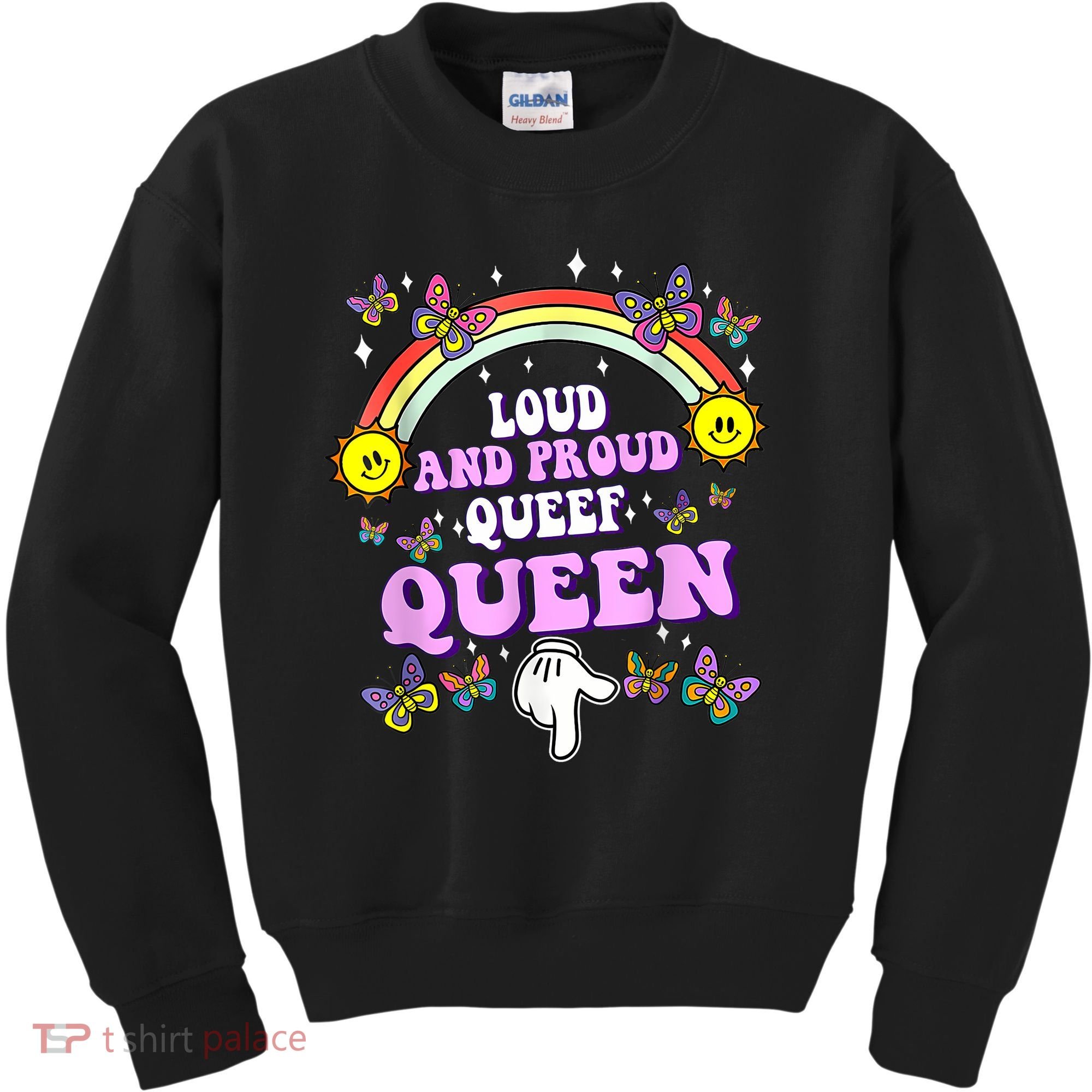 Queef Queen Embarrassing Queefed Inappropriate Queefing Kids Sweatshirt