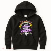 Queef Queen Embarrassing Queefed Inappropriate Queefing Kids Hoodie thumb 0