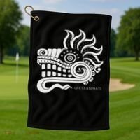 Quetzalcoatl Golf Towel thumb 1