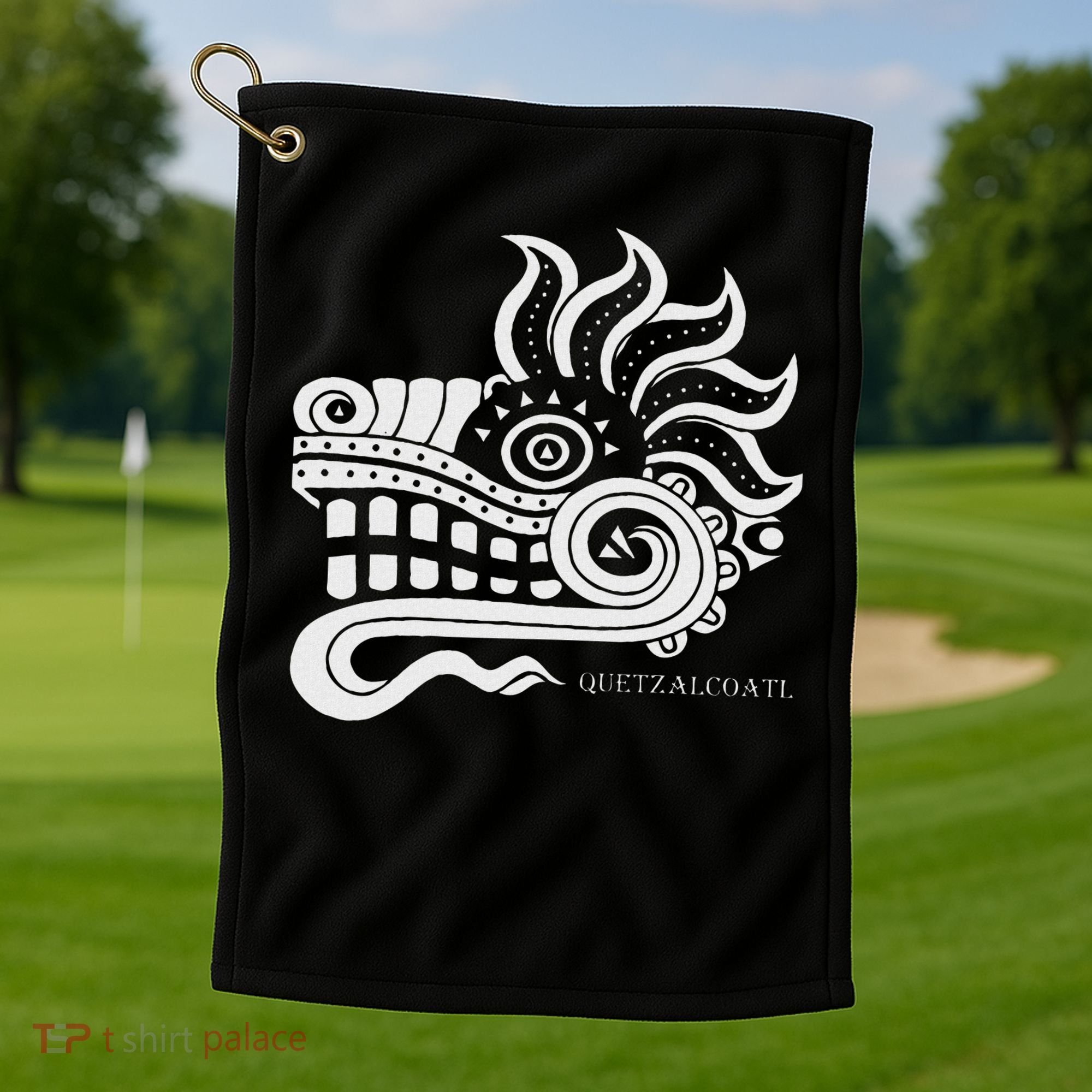 Quetzalcoatl Golf Towel