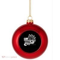 Quetzalcoatl Plastic Christmas Ball Ornament thumb 0