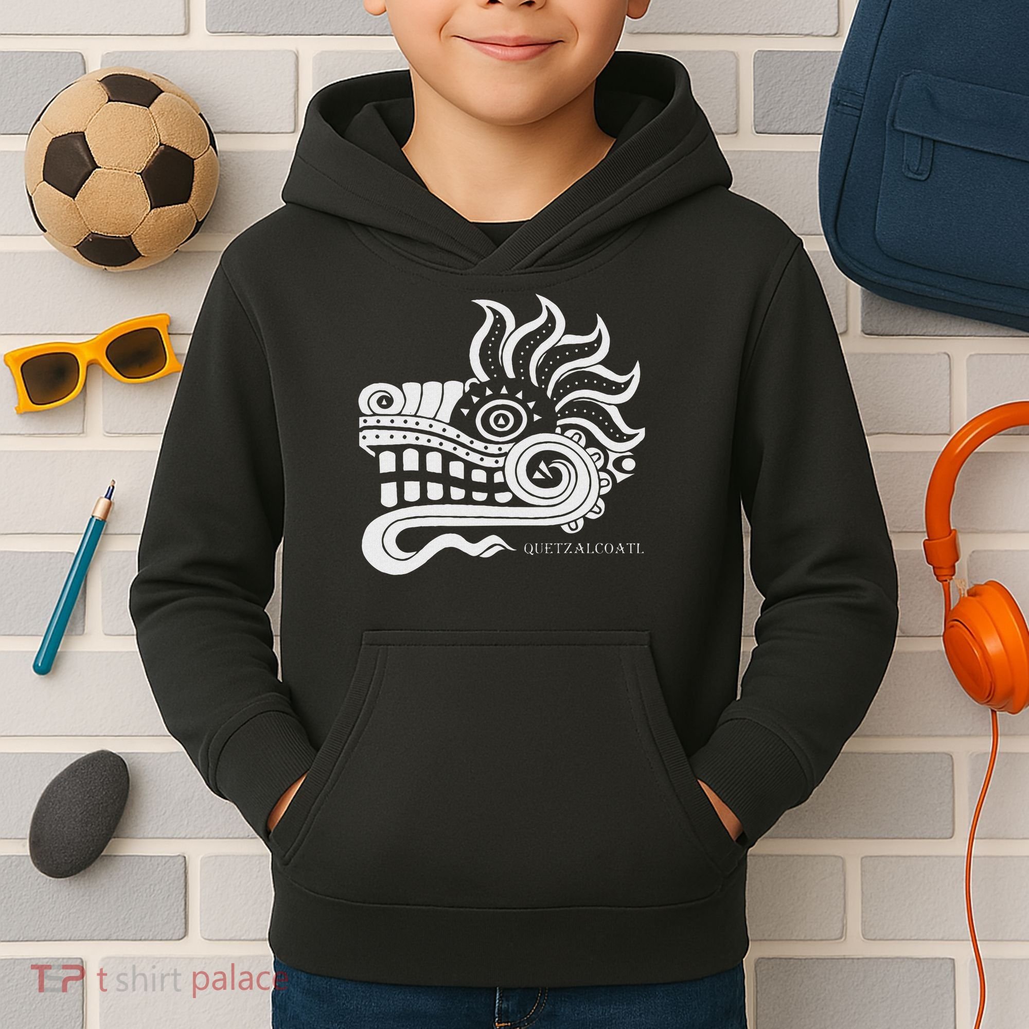 Quetzalcoatl Kids Hoodie