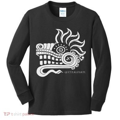 Quetzalcoatl Kids Long Sleeve Shirt