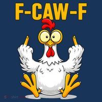 Quote Rooster Meme F-Caw-F Women's Tank Top thumb 5