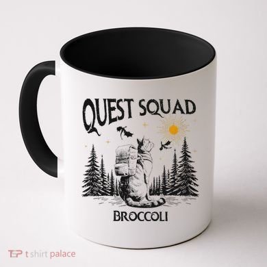 Quest Squad 4th Wing Wingleader Dragon Broccoli Coffee Mug