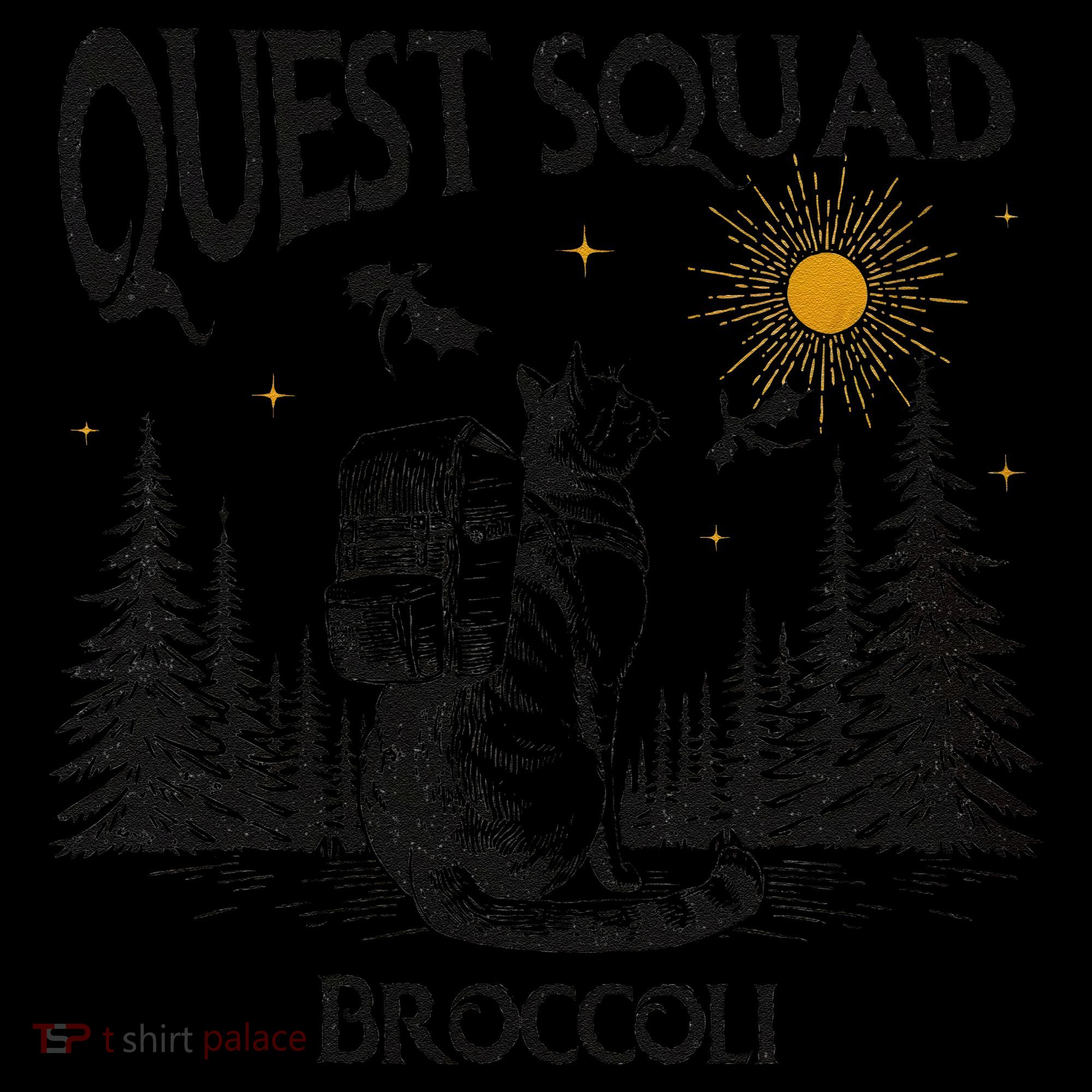 Quest Squad 4th Wing Wingleader Dragon Broccoli Ornament