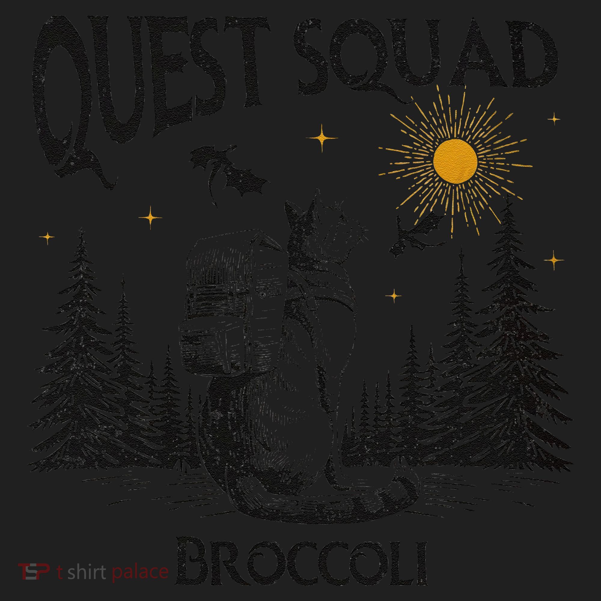 Quest Squad 4th Wing Wingleader Dragon Broccoli Hat