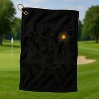 Quest Squad 4th Wing Wingleader Dragon Broccoli Golf Towel thumb 1