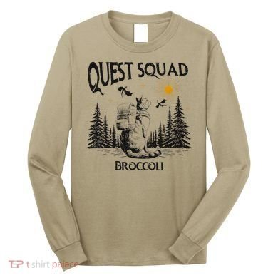Quest Squad 4th Wing Wingleader Dragon Broccoli Long Sleeve Shirt
