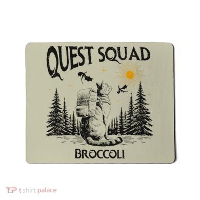 Quest Squad 4th Wing Wingleader Dragon Broccoli Mousepad