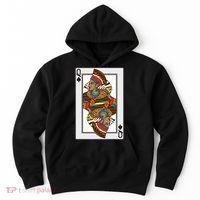 Queen Spades African American Card Halloween Gift Hoodie thumb 0