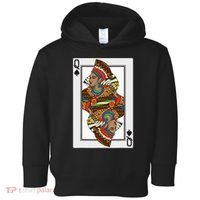 Queen Spades African American Card Halloween Gift Toddler Hoodie thumb 0