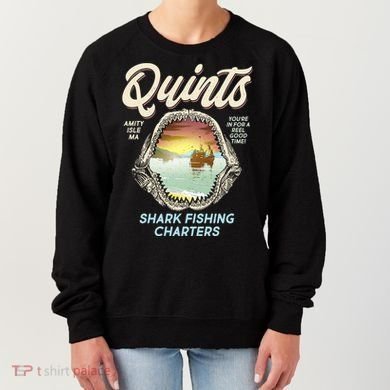 Quints Shark Fishing Charters Women's Sweatshirt