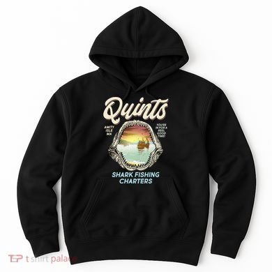 Quints Shark Fishing Charters Hoodie
