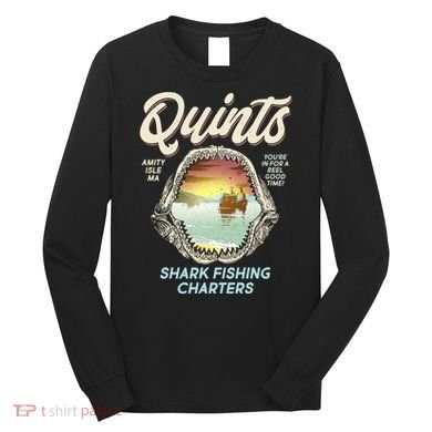 Quints Shark Fishing Charters Long Sleeve Shirt