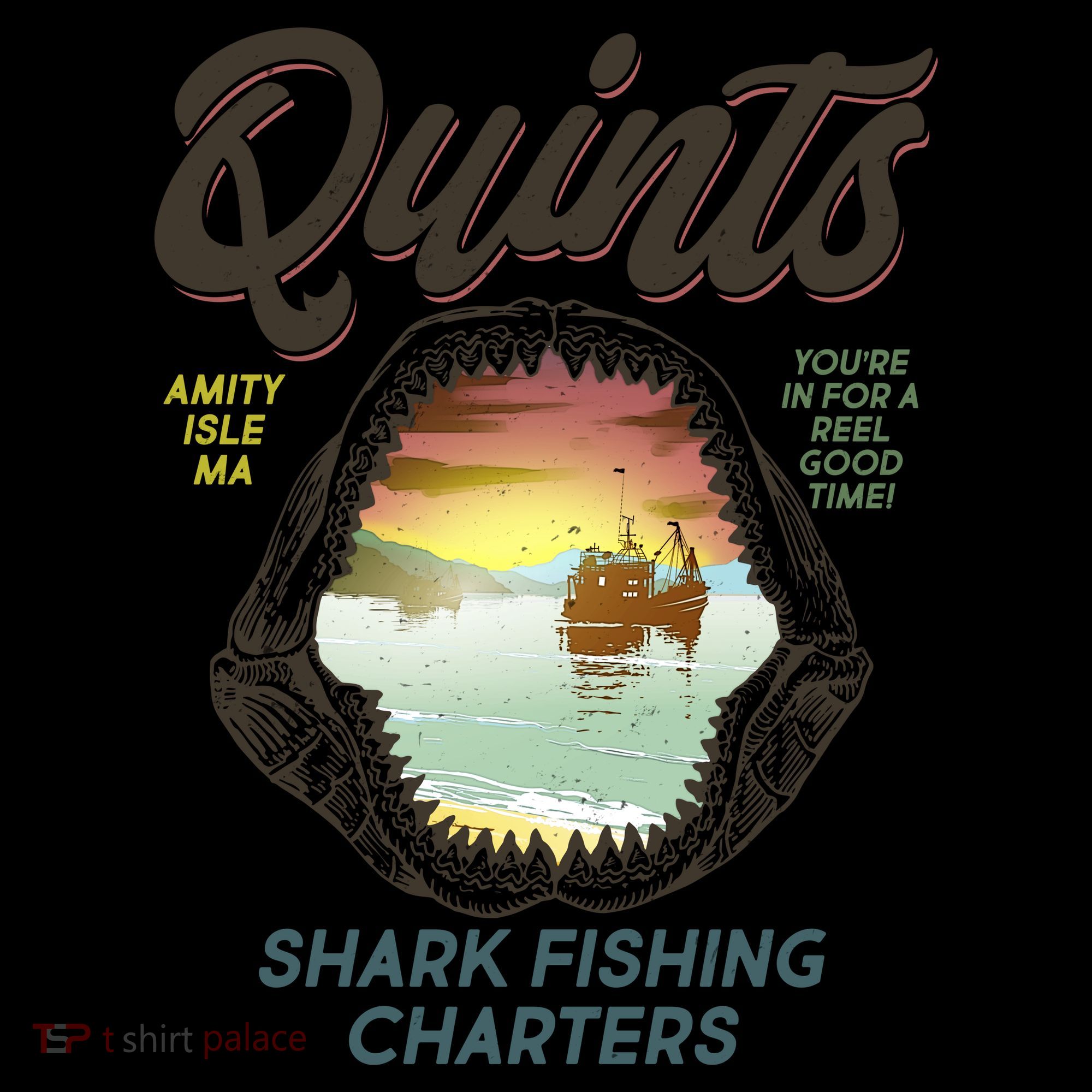 Quints Shark Fishing Charters Coffee Mug