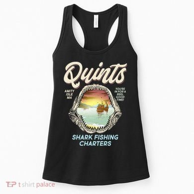 Quints Shark Fishing Charters Women's Tank Top