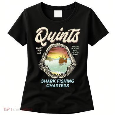 Quints Shark Fishing Charters Women's T-Shirt