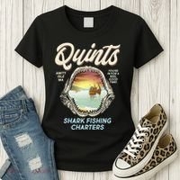 Quints Shark Fishing Charters Women's T-Shirt thumb 3