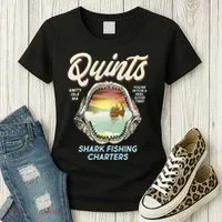 Quints Shark Fishing Charters Women's T-Shirt thumb 3