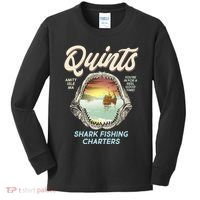 Quints Shark Fishing Charters Kids Long Sleeve Shirt thumb 0