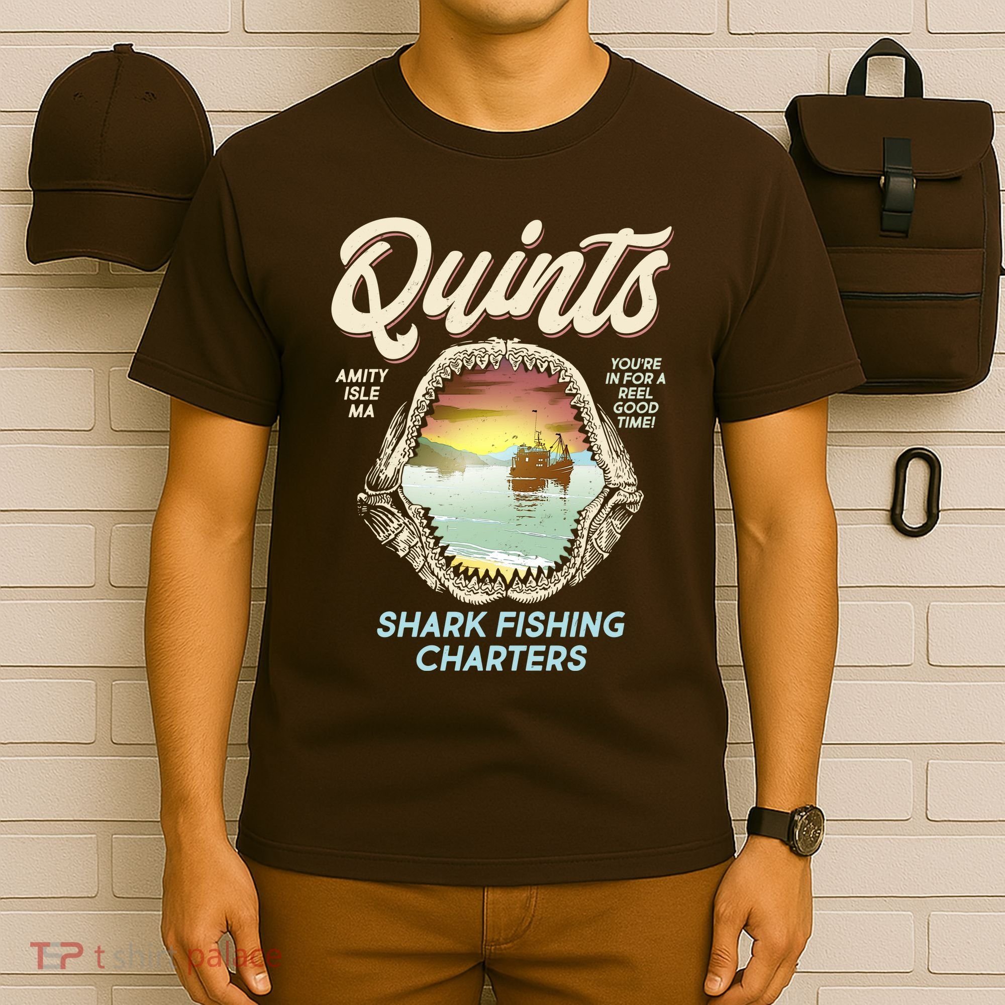 Quints Shark Fishing Charters T-Shirt