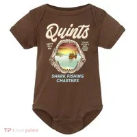 Quints Shark Fishing Charters Baby Bodysuit thumb 0