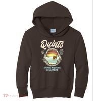 Quints Shark Fishing Charters Kids Hoodie thumb 0