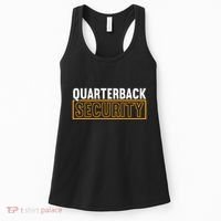 Quarterback Security Football Lineman Line Players Women's Tank Top thumb 0