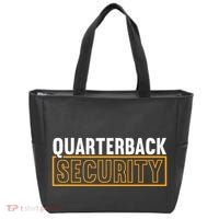 Quarterback Security Football Lineman Line Players Tote Bag thumb 0