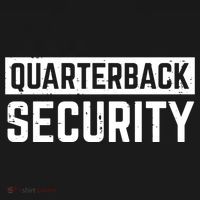 Quarterback Security Funny American Football Offense Line Gift Women's Hoodie thumb 2