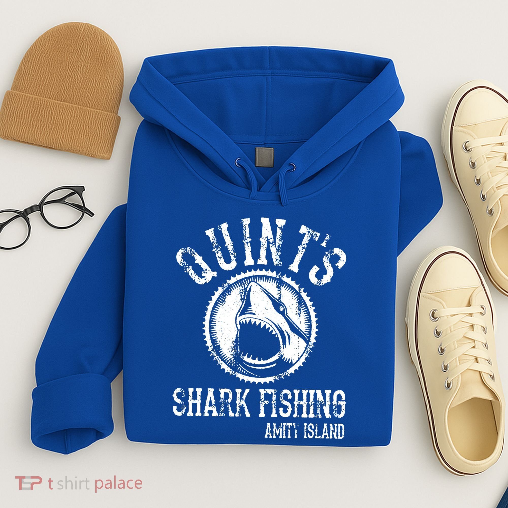 Quints Shark Fishing Hoodie