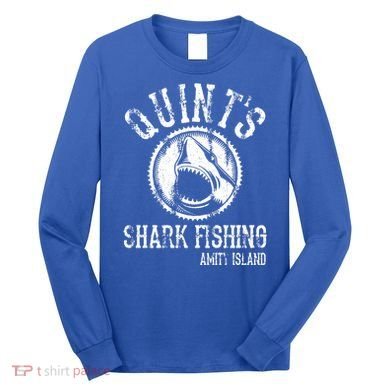 Quints Shark Fishing Long Sleeve Shirt