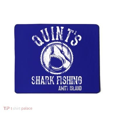 Quints Shark Fishing Mousepad
