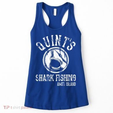 Quints Shark Fishing Women's Tank Top