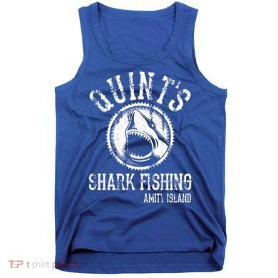 Quints Shark Fishing Tank Top