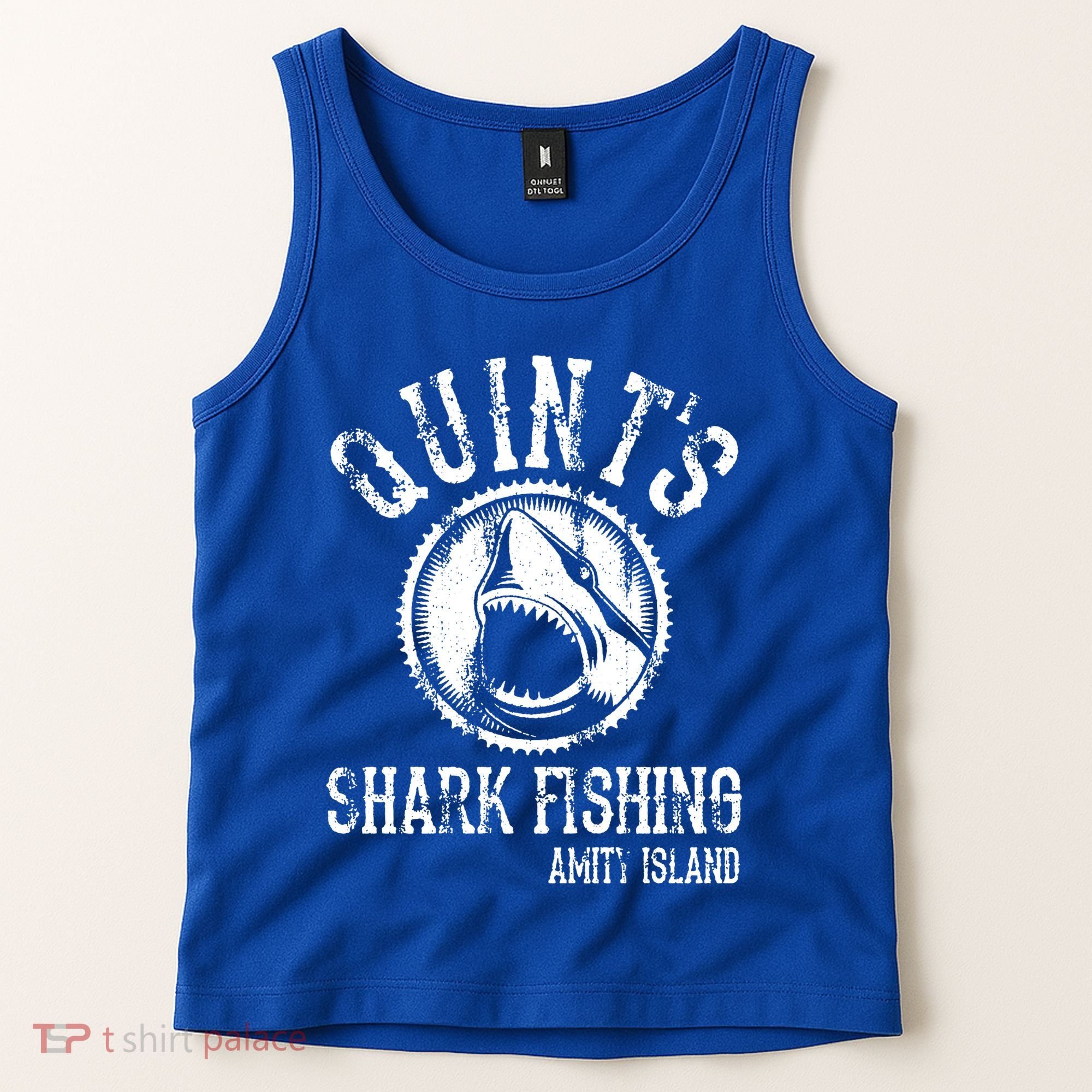 Quints Shark Fishing Tank Top