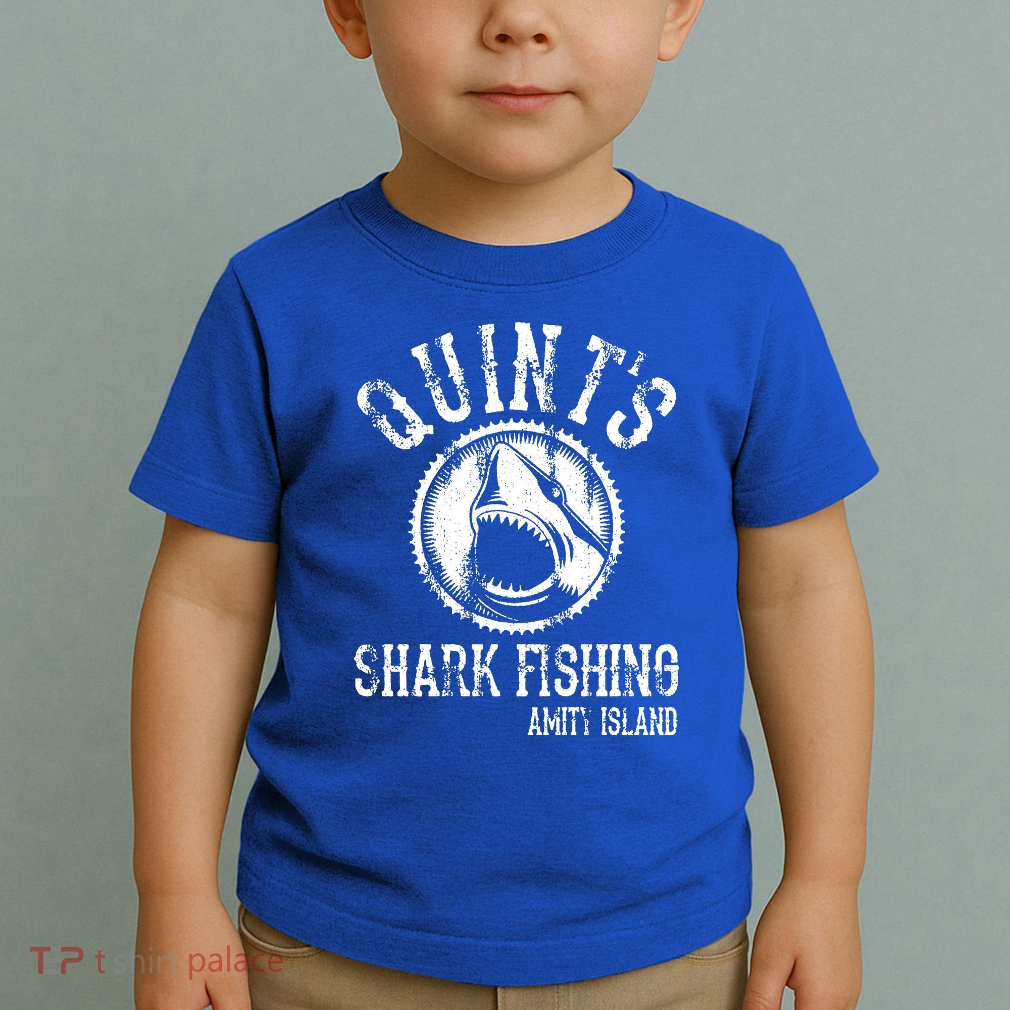 Quints Shark Fishing Toddler T-Shirt