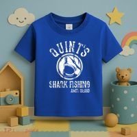 Quints Shark Fishing Toddler T-Shirt thumb 3