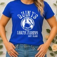 Quints Shark Fishing Women's T-Shirt thumb 2