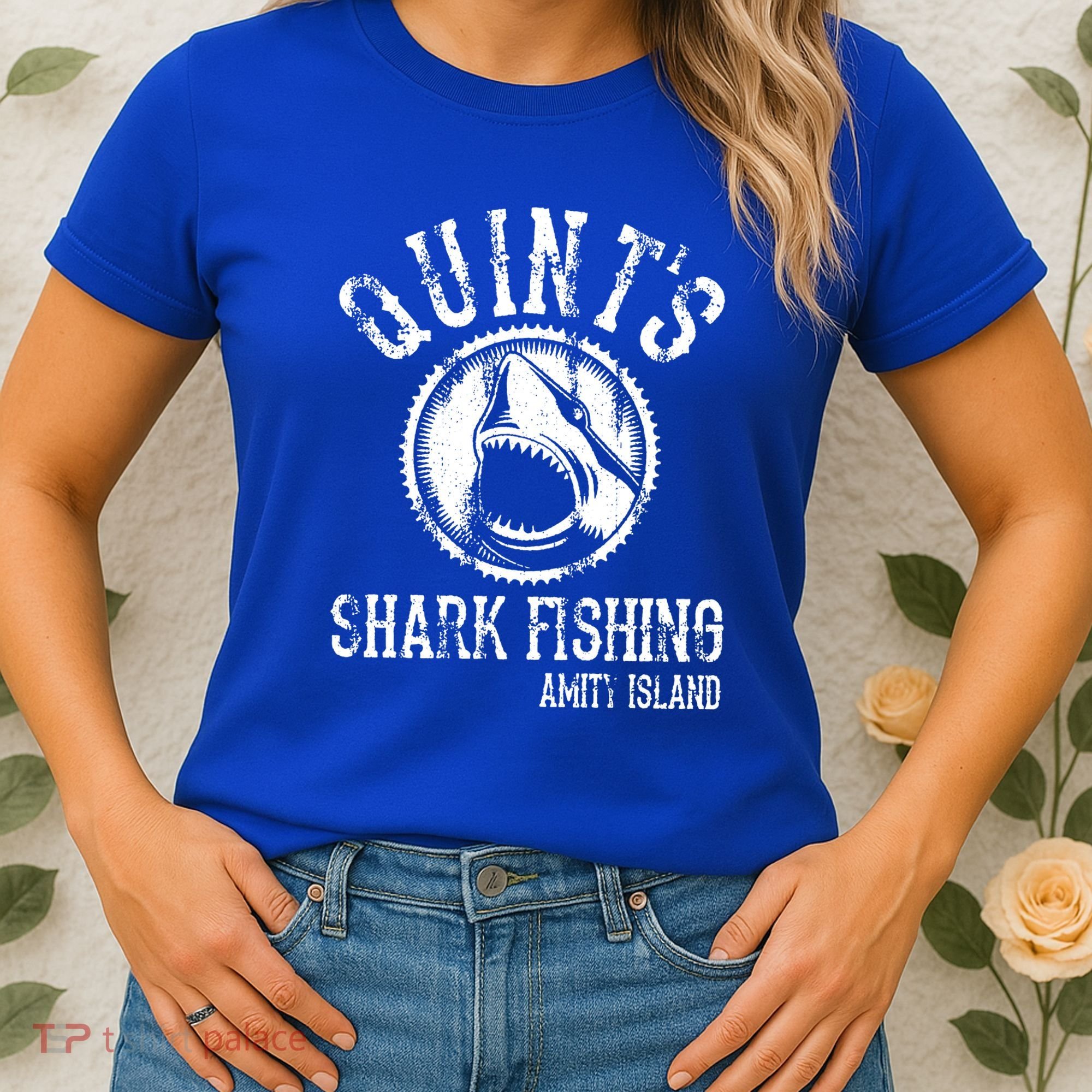 Quints Shark Fishing Women's T-Shirt