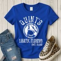 Quints Shark Fishing Women's T-Shirt thumb 3