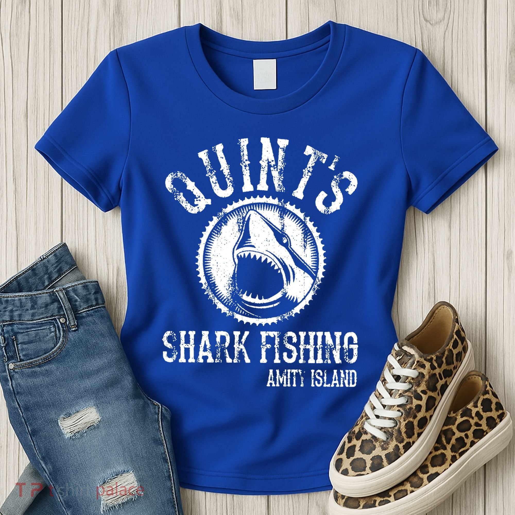 Quints Shark Fishing Women's T-Shirt