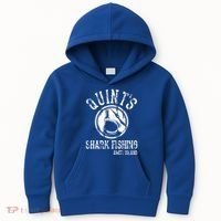 Quints Shark Fishing Kids Hoodie thumb 0