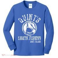 Quints Shark Fishing Kids Long Sleeve Shirt thumb 0
