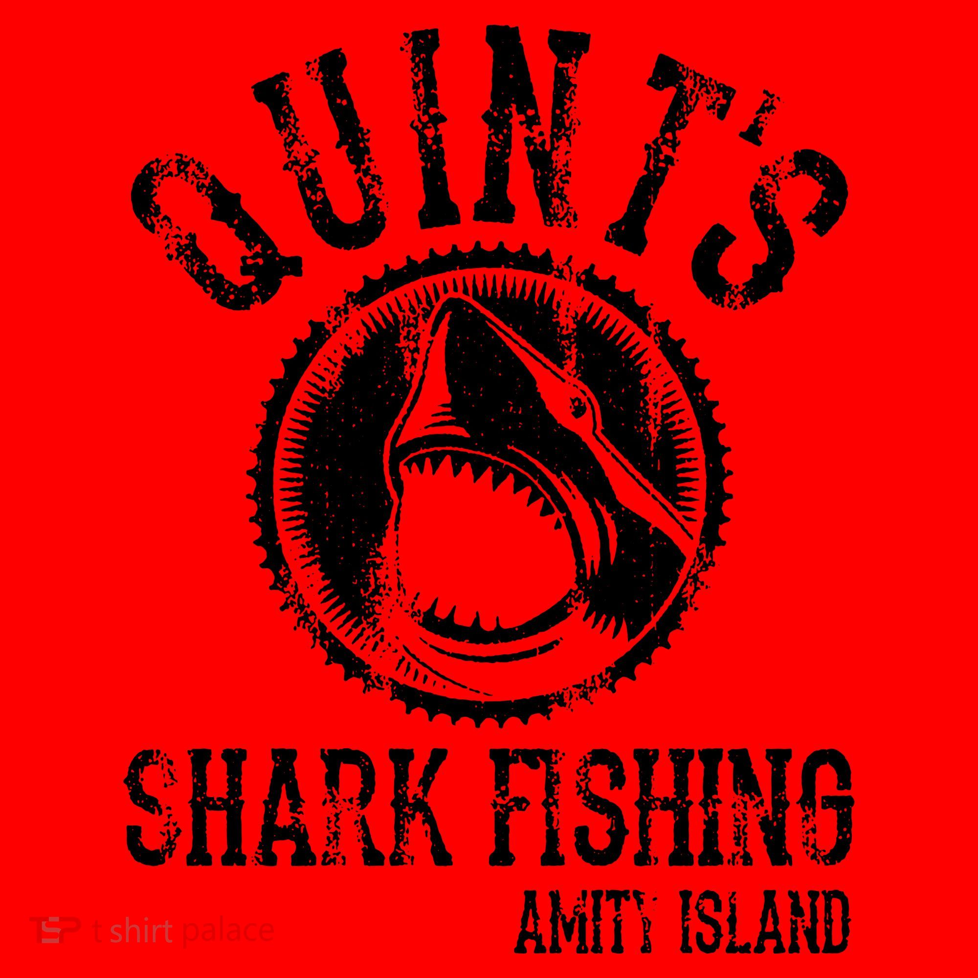 Quints Shark Fishing Santa Hat